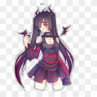 Anime Demon Png - Cute Anime Demon Girl Clipart