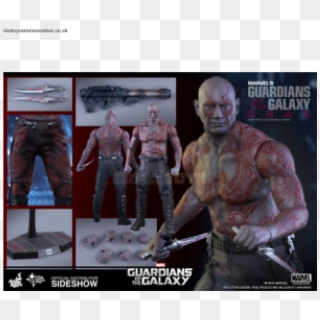 Latest Marvel Drax Is The Destroyer Sixth Scale Figure - Drax Hot Toys Clipart