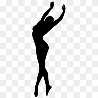797 X 2291 14 - Silhouette Woman Dancing Ballet Clipart