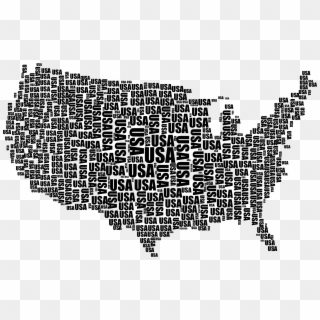 This Free Icons Png Design Of Usa Word Cloud Black Clipart