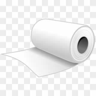 Toilet Paper Bathroom Tissue Toilet Tissue - Paper Towel Clip Art - Png Download