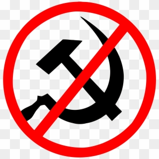 Hammer And Sickle Crossed Out , Png Download - Hammer And Sickle Crossed Out Clipart