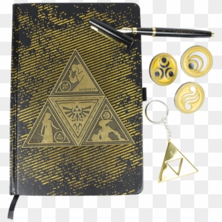 The Legend Of Zelda - Legend Of Zelda Tri Force Journal Set Clipart