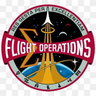 Logos In Mission Control Balettiedotcom Png Nasa Logo - Nasa Flight Operations Patch Clipart
