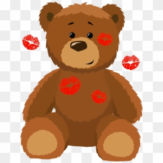 1265 X 1628 6 - Valentines Bear Clip Art - Png Download