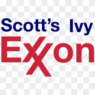 Scott's Ivy Exxon - Graphic Design Clipart