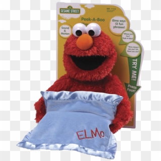 Sesame Street 4038770 Peek A Boo Elmo - Peek A Boo Elmo Clipart