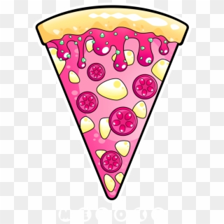 Pizza Clipart Pink - Png Download