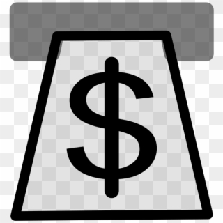 File - Money Atm - Svg - Insert Money Here Clipart