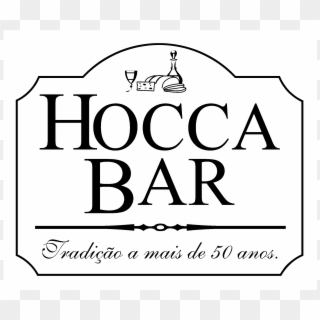 Hocca Bar Logo Black And White - Woodward Academy Clipart