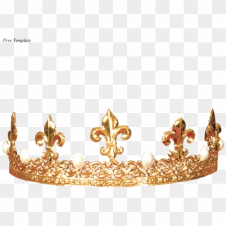 Fleur De Lis Crown Png Transparent Fleur De Lis Crown - Crown Png For Queen Clipart