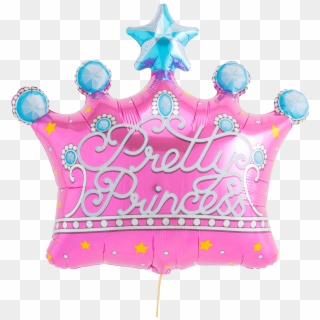 Pretty Princess Crown - Globos Metalicos De Princesa Clipart