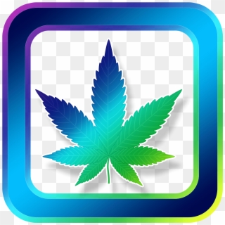 Marijuana Leaf Png - Hoja De Marihuana Silueta Clipart
