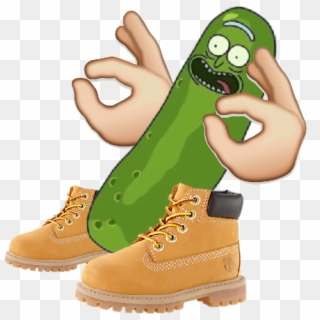 Pickle Rick With By - Timbs .png Clipart