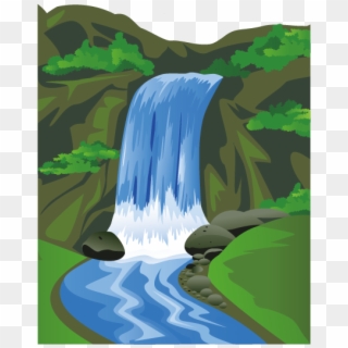 Waterfall Photography Euclidean Vector Clip Art - Water Fall Clip Art - Png Download