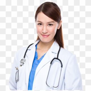 Female Abortion Doctor - Female Doctor With Stethoscope Png Clipart