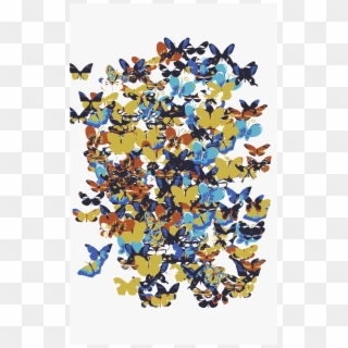 This Free Icons Png Design Of A Swarm Of Butterflies Clipart