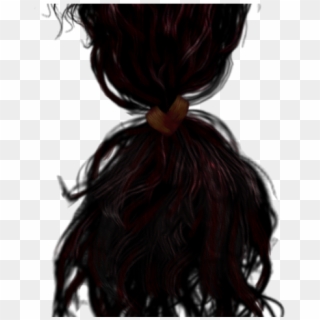 Free Roblox Black Hair Png Image With Transparent Background Png Free Png Images In 2020 Black Hair Roblox Hair Png Black Hair