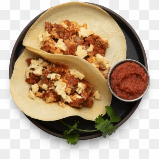 Egg & Brisket Tacos - Corn Tortilla Clipart