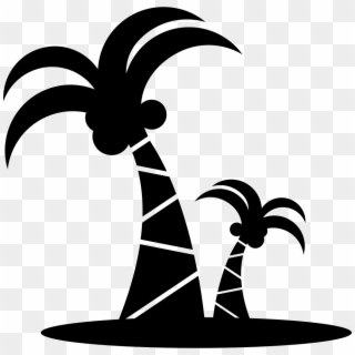 Png File Svg - Logo Coconut Tree Png Clipart