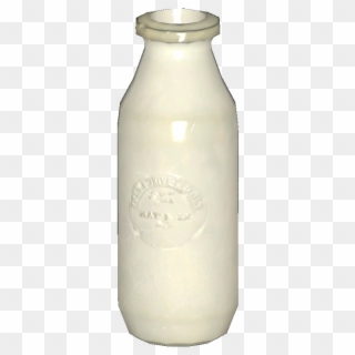 Empty Milk Bottle - Glass Bottle Clipart