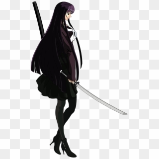 Drawn Ninja Skeleton - Female Assassin Ninja Assassin Anime Clipart