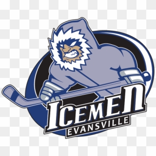 Evansville Icemen Hockey Jersey 2015-16 - Jacksonville Icemen Logo Clipart