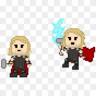 Thor - Thor Pixel Png Clipart