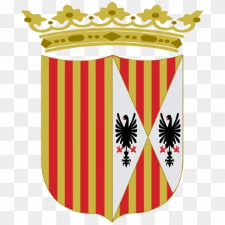 Escudo Corona De Aragon Y Sicilia - Corona Clipart