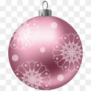 Pink Christmas Ornaments, Christmas Clipart, Christmas - Alhambra - Png Download