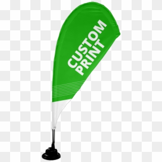 Custom Suction Cup Teardrop Flag - Banner Clipart