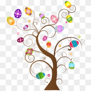 Easter Tree Png Transparent Image - Easter Egg Tree Clipart