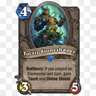 The Obvious Comparisons For This Card Are Sen'jin Shieldmasta - Hearthstone New Cards Witchwood Clipart