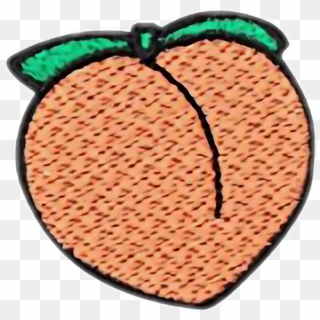 Peach Sticker - Patches Tumblr Peach Clipart
