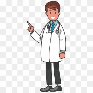 19 Vector Stethoscope Doctor Coat Huge Freebie Download - Doctor Cartoon Clipart