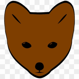 Brown Fox Face Svg Clip Arts 546 X 598 Px - Png Download