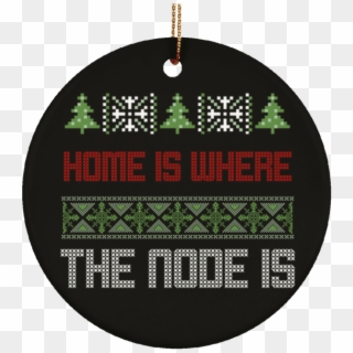 Bitcoin Node Christmas Tree Ornament - Christmas Ornament Clipart
