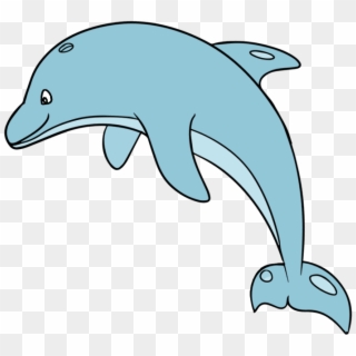 Dolphin Free To Use Clipart - Free Cartoon Dolphin Clipart - Png Download