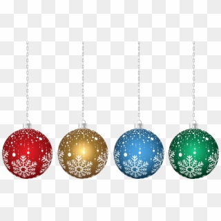 8000 X 5006 21 - Hanging Transparent Christmas Balls Clipart