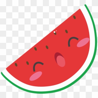 Watermelon Png Cute - Watermelon Kawaii Clipart