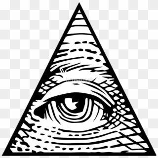 Illuminati Eye Transparent Background - Illuminati Eye Clip Art - Png Download