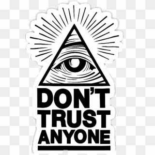 Illuminati Don T Trust Anyone , Png Download - Triangle Clipart
