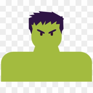 The Incredible Hulk - Silhouette Clipart