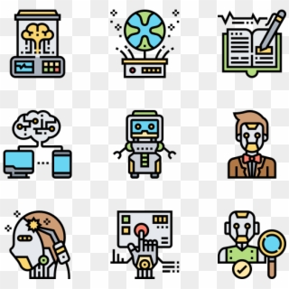 Artificial Intelligence - Human Icon Color Png Clipart