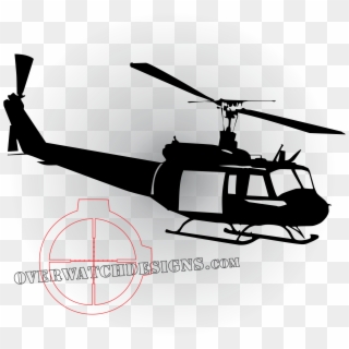 2401 X 2393 8 - Huey Helicopter Black And White Clipart