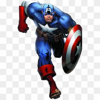Captain America Png Image Without Background - Captain America Comic Png Clipart