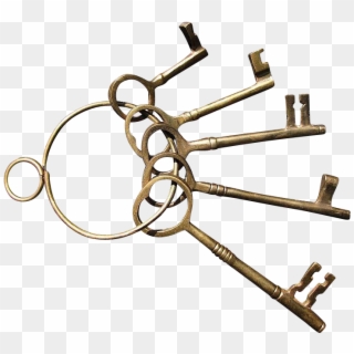785 X 785 14 - Brass Keys On A Ring Clipart