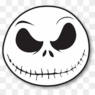 Jack Skellington Face Png - Nightmare Before Christmas Png Clipart