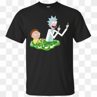 Rick And Morty Flipping Off Clipart