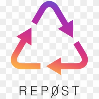 Logo Of Repost - Icon Recycling Clipart